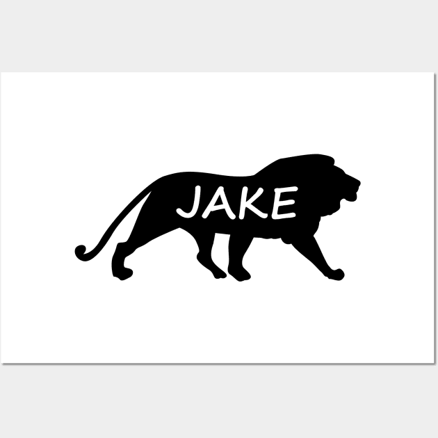 Jake Lion Wall Art by gulden